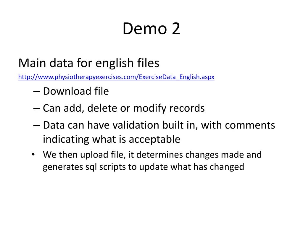 demo 2