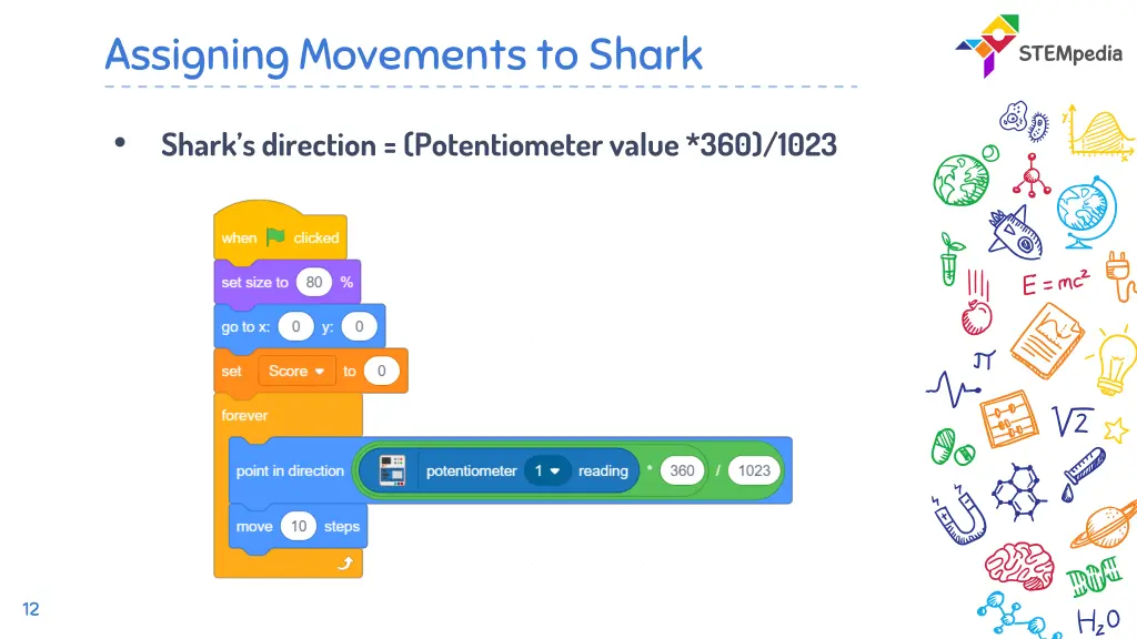 assigning movements to shark 3