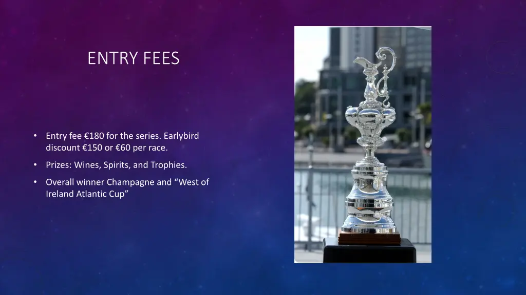 entry fees