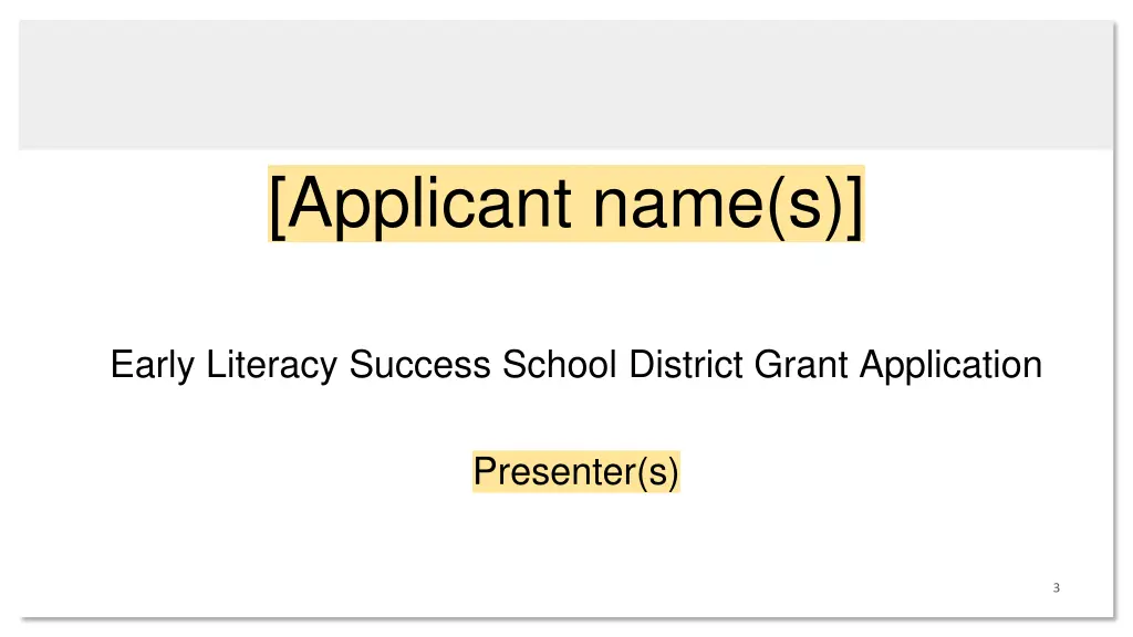 applicant name s