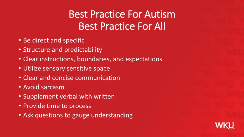 best practice for autism best practice for autism