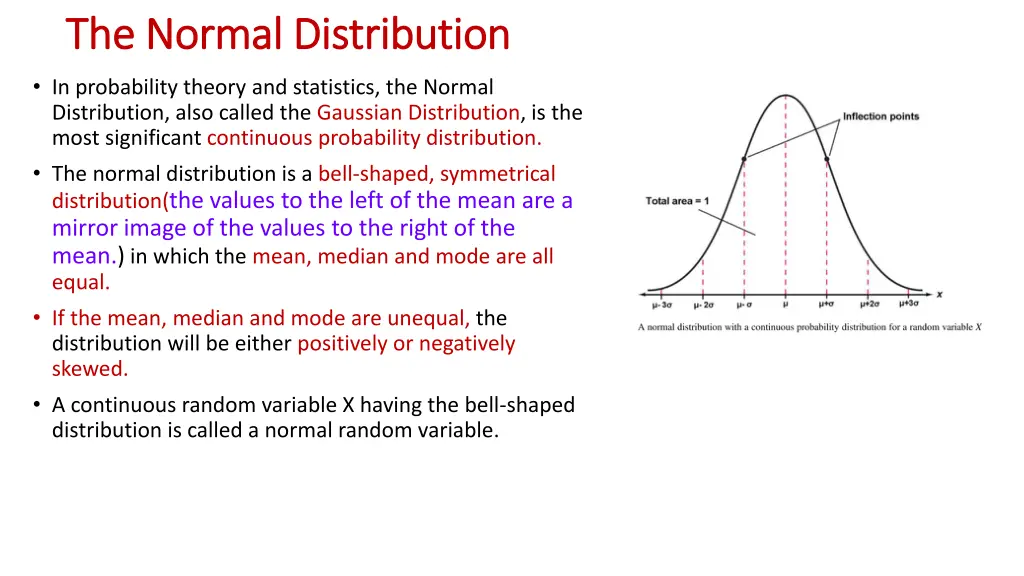the normal distribution the normal distribution