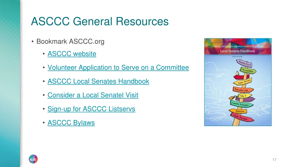 asccc general resources