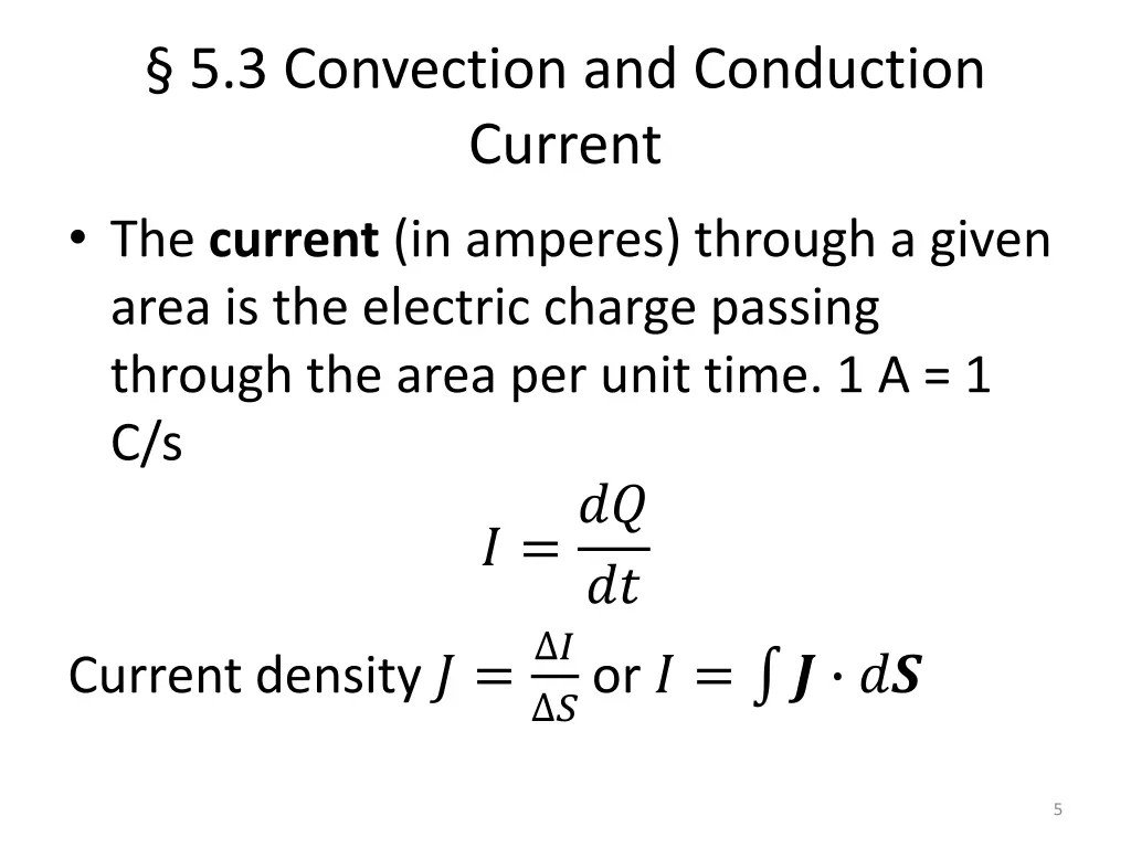 5 3 convection and conduction current the current