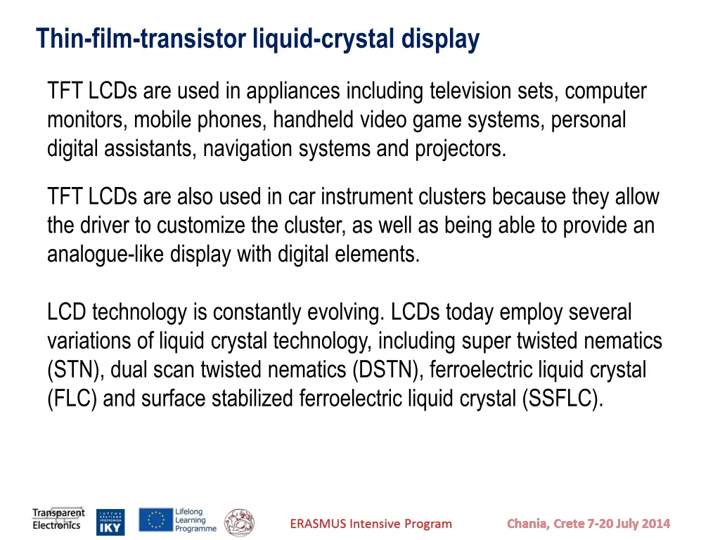 thin film transistor liquid crystal display