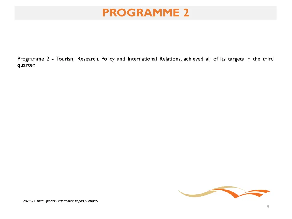 programme 2