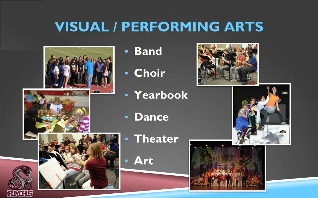 visual performing arts