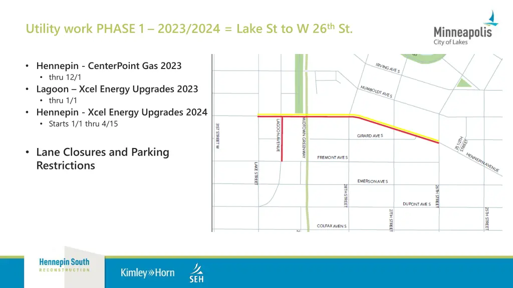 utility work phase 1 2023 2024 lake 1