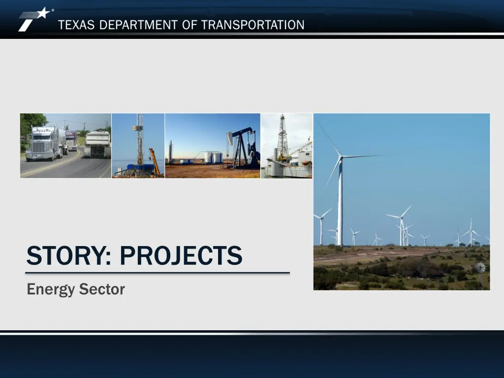 story projects energy sector