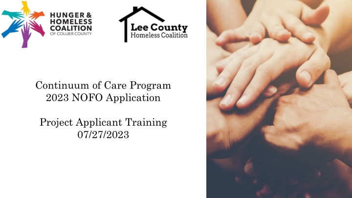 continuum of care program 2023 nofo application