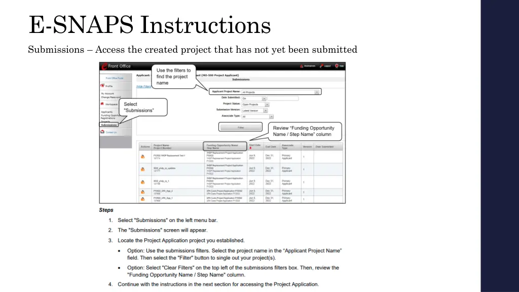 e snaps instructions 2