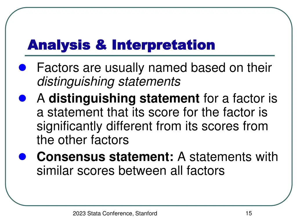 analysis interpretation analysis interpretation 1