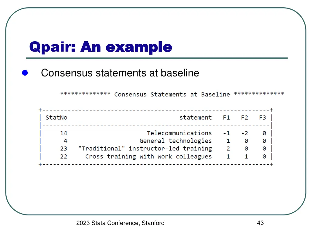 qpair an example an example 5