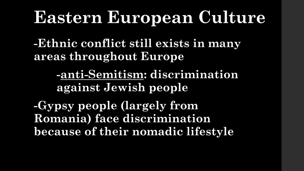 eastern european culture