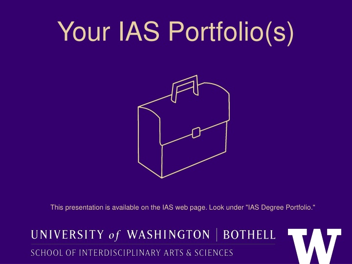 your ias portfolio s