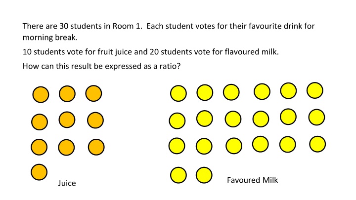 there are 30 students in room 1 each student