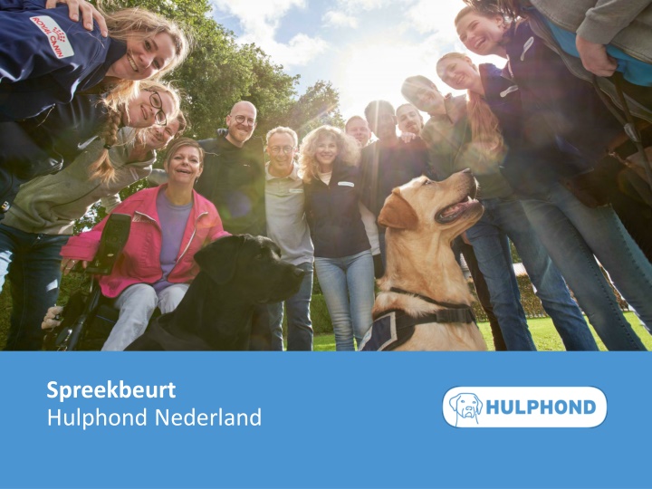 spreekbeurt hulphond nederland