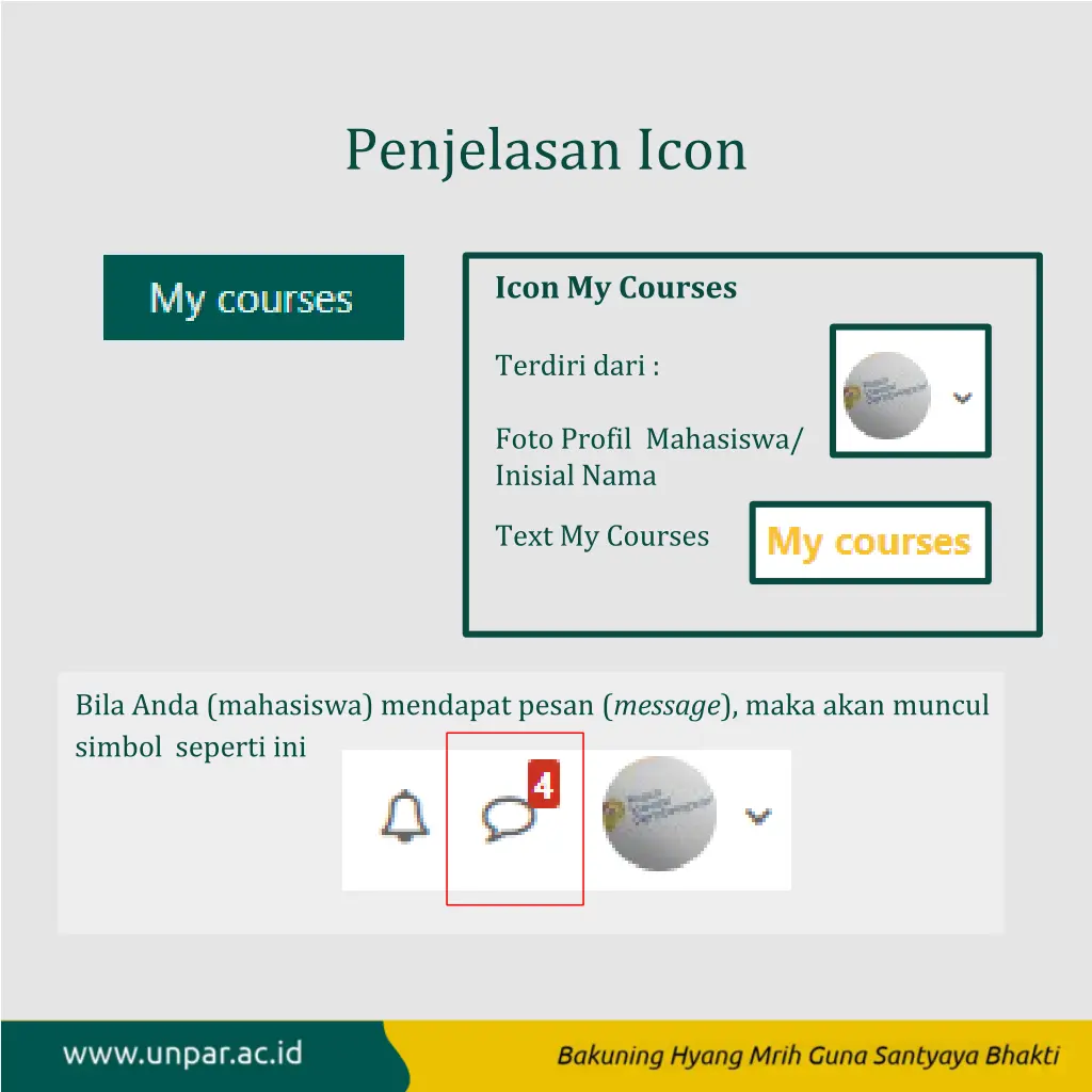 penjelasan icon