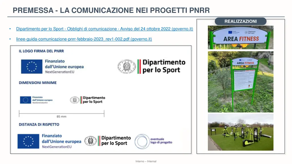 premessa la comunicazione nei progetti pnrr