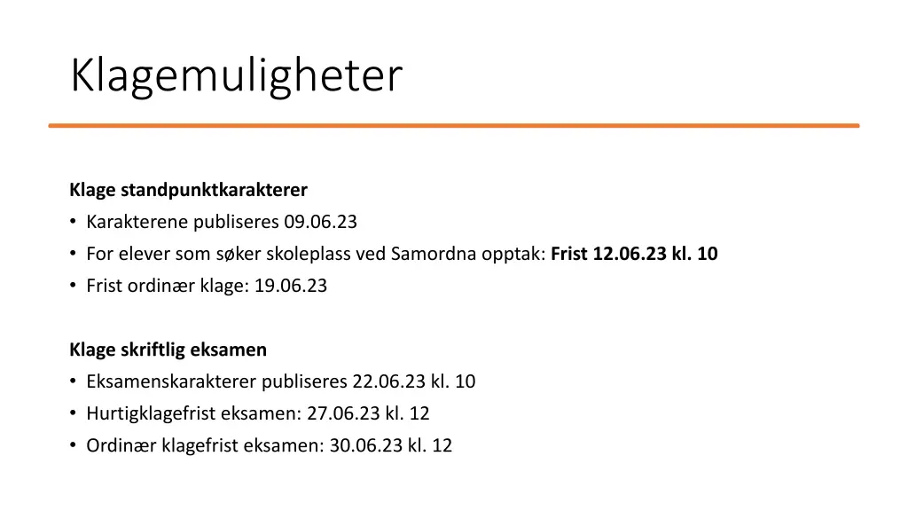 klagemuligheter