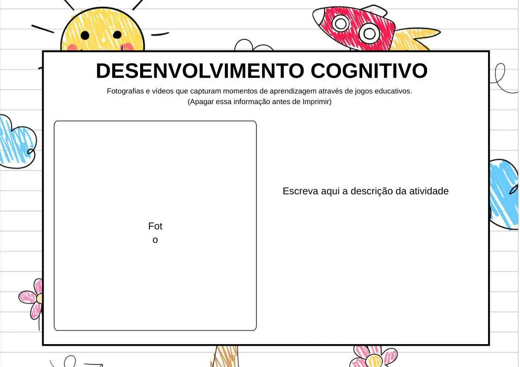 desenvolvimento cognitivo