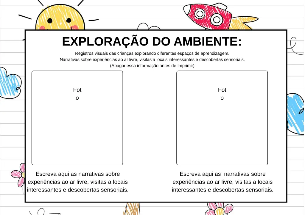 explora o do ambiente 1