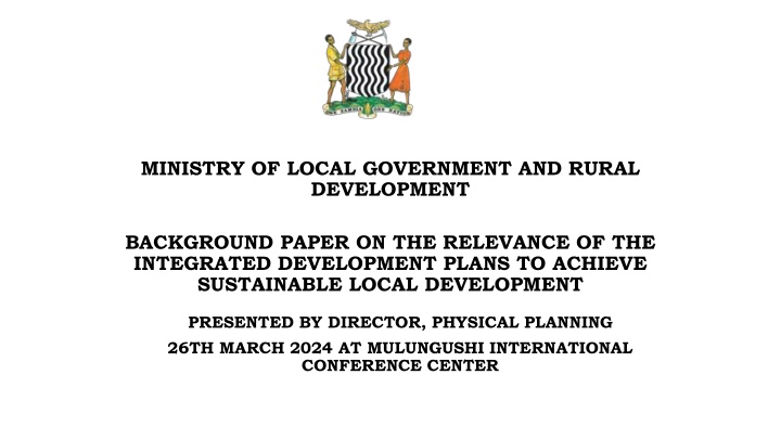 ministry of local government and rural development