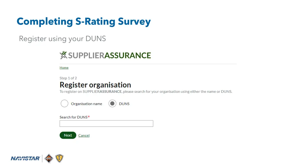 completing s rating survey 1