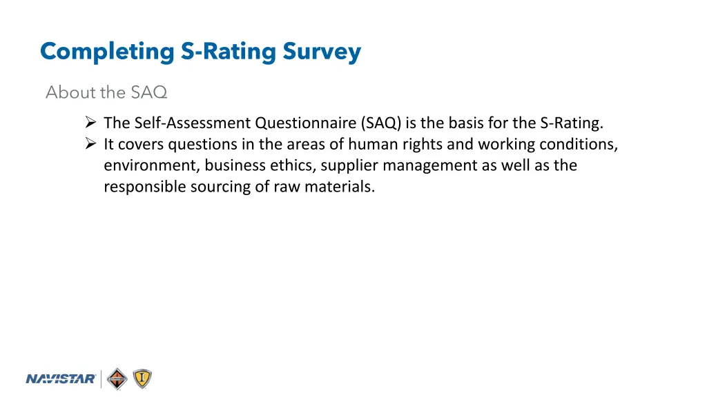 completing s rating survey 5