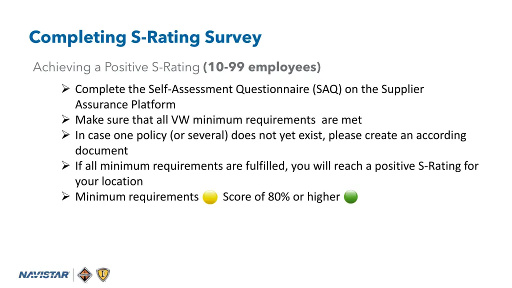 completing s rating survey 7