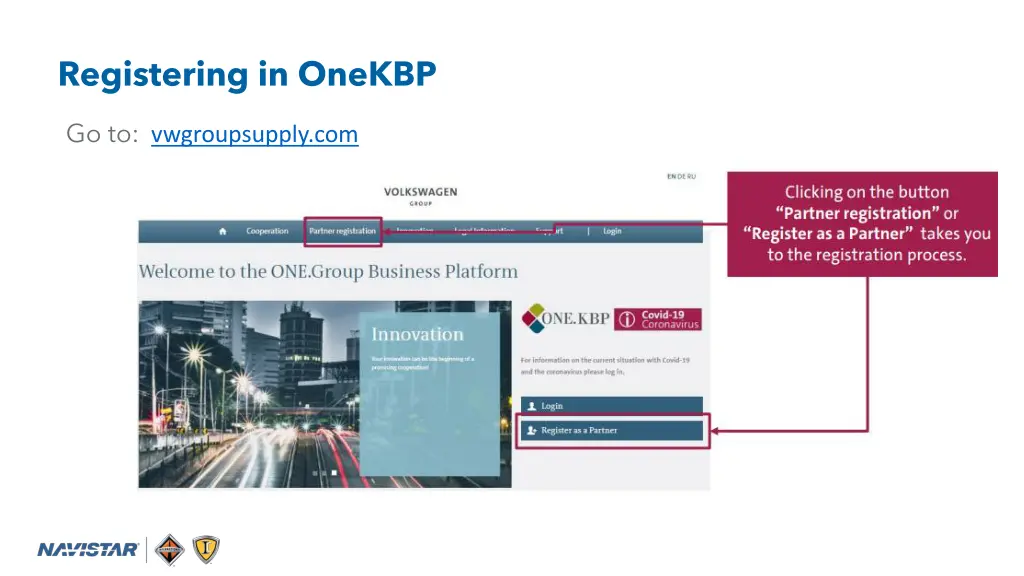 registering in onekbp 1