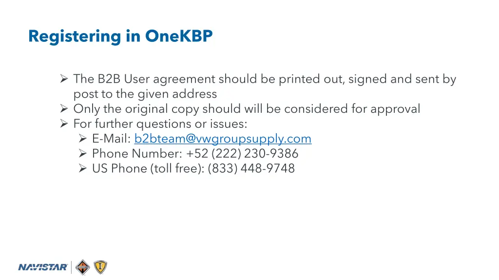 registering in onekbp 13