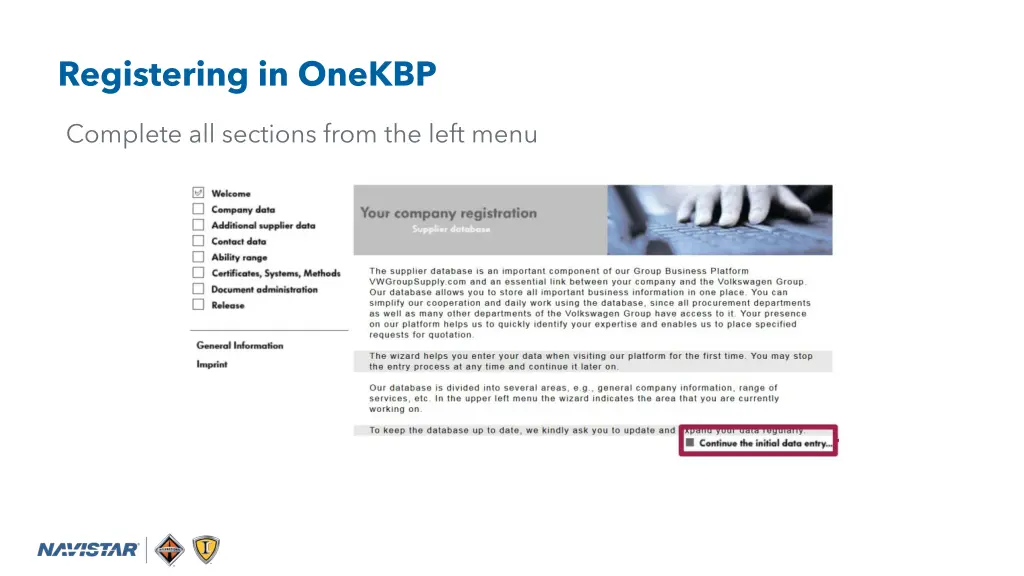 registering in onekbp 15