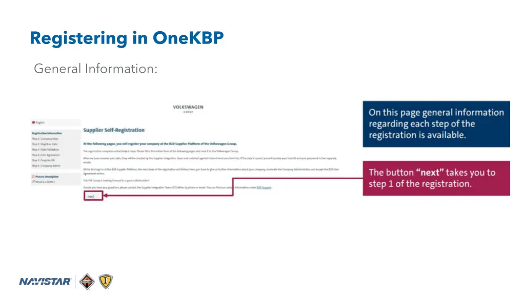 registering in onekbp 3