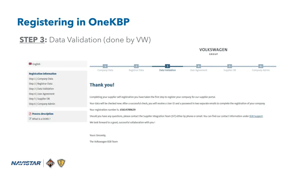 registering in onekbp 6