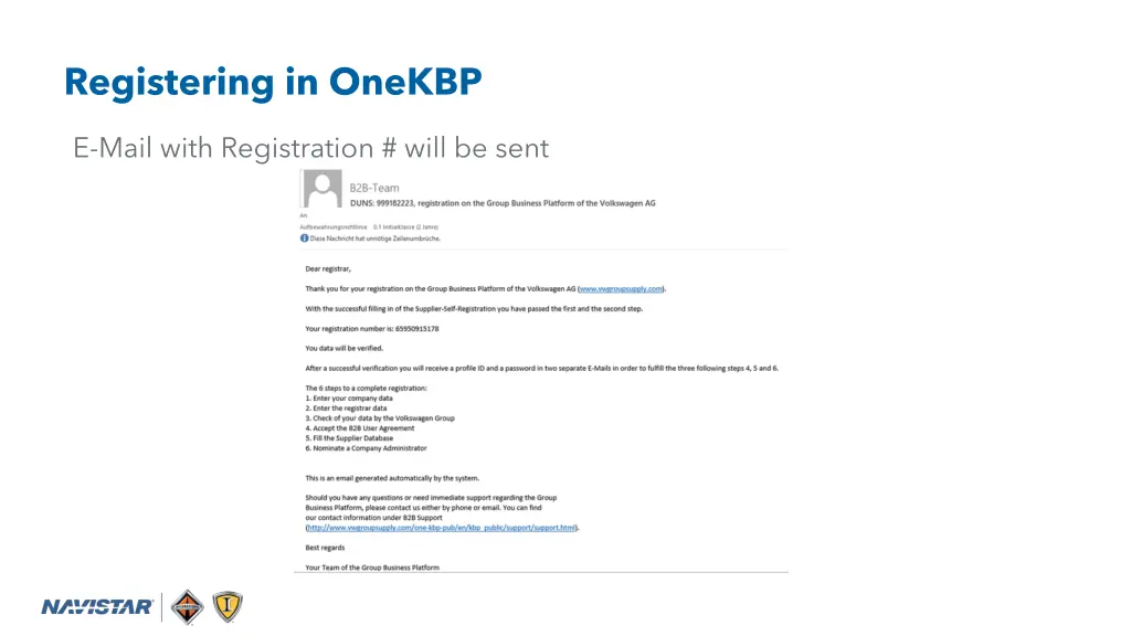 registering in onekbp 7