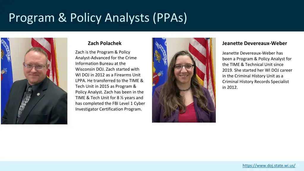 program policy analysts ppas