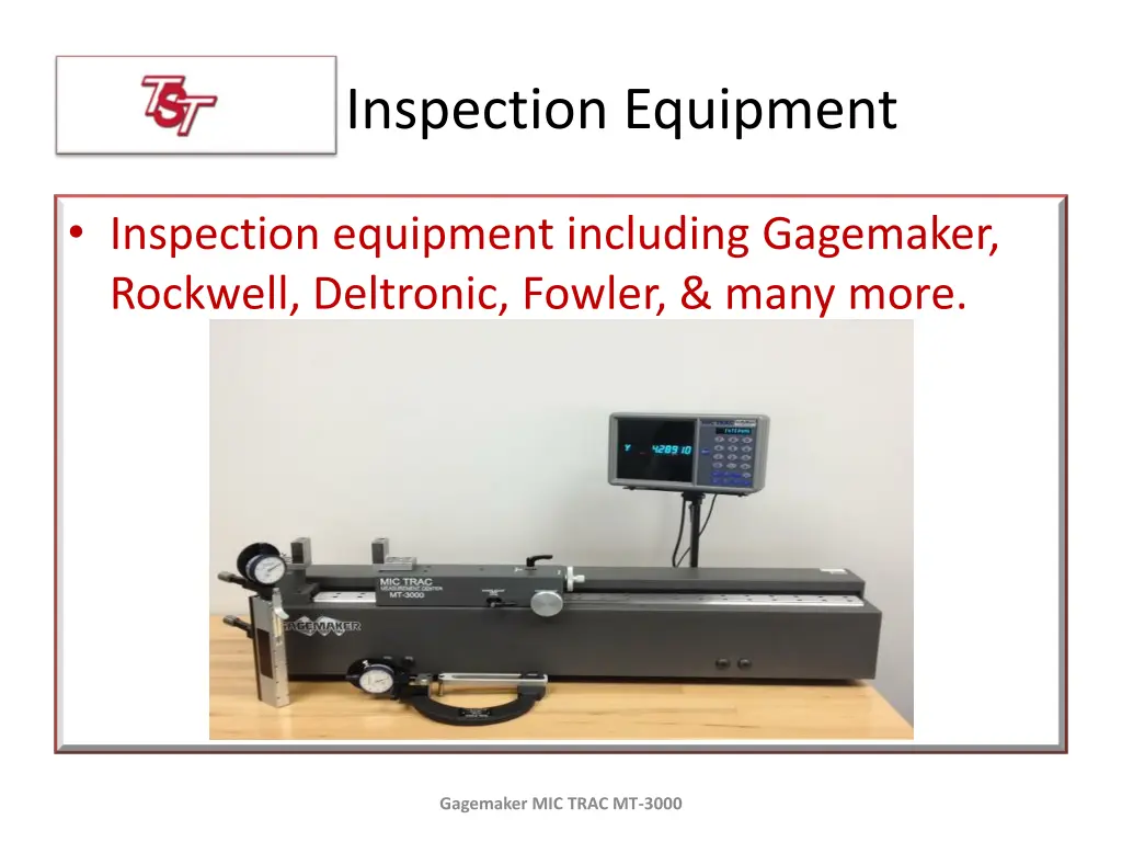 inspection equipment