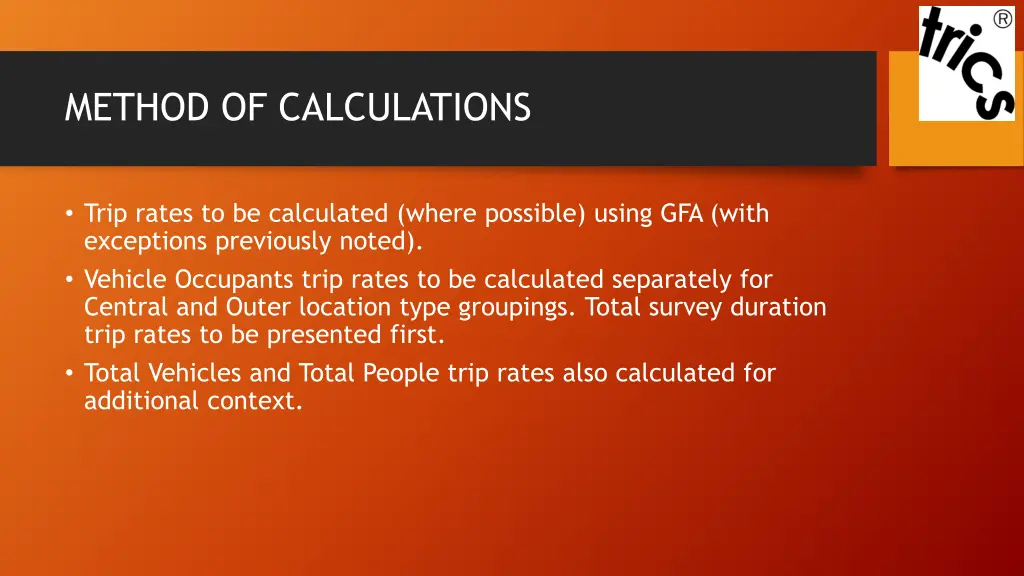 method of calculations 1