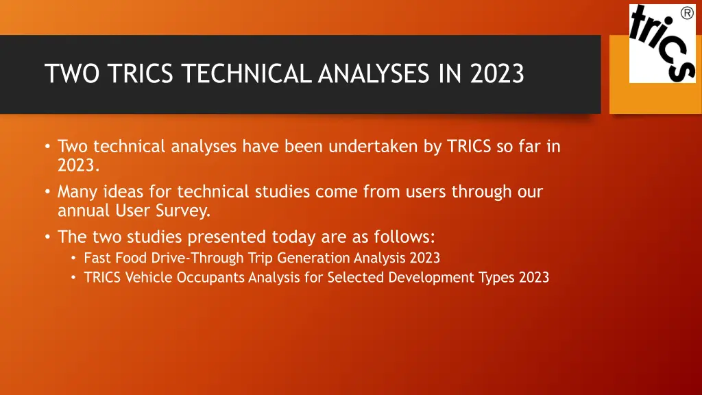 two trics technical analyses in 2023