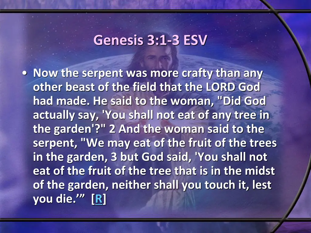 genesis 3 1 3 esv