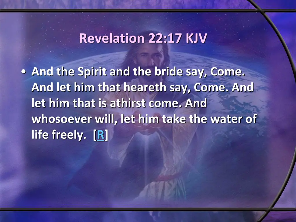 revelation 22 17 kjv