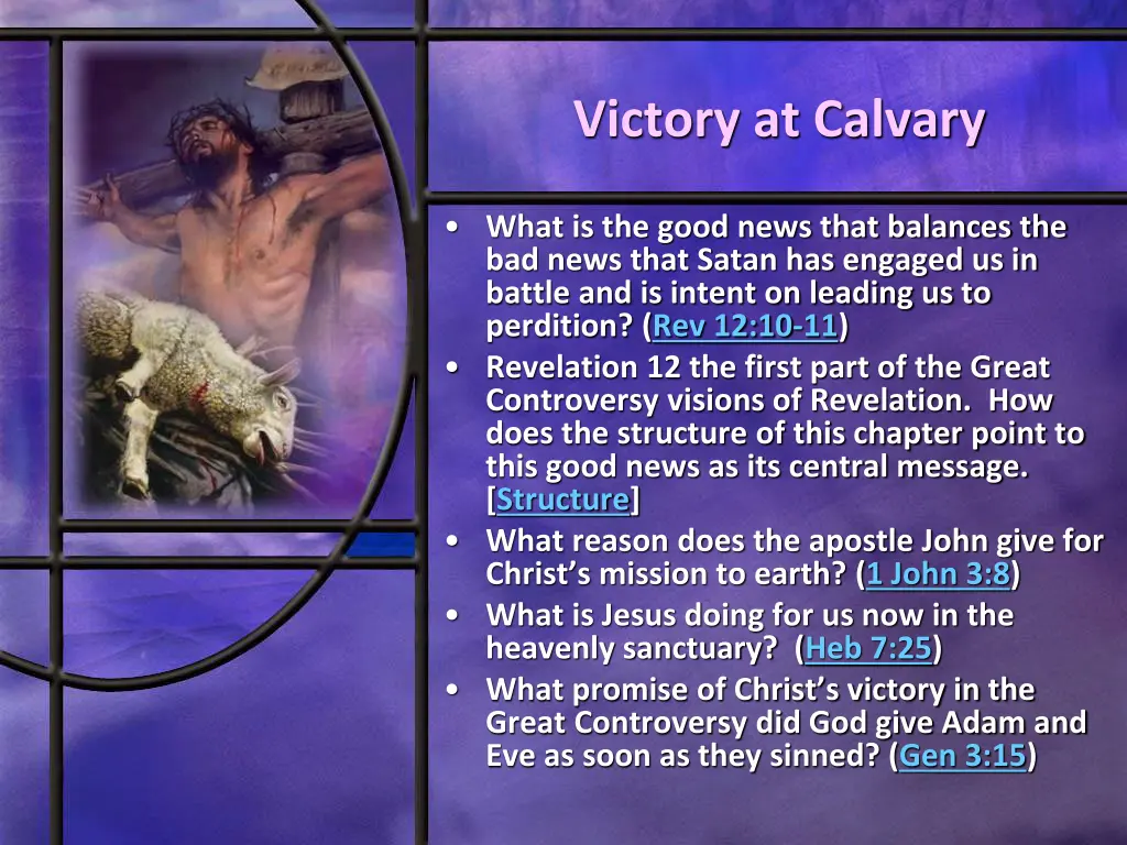 victory at calvary