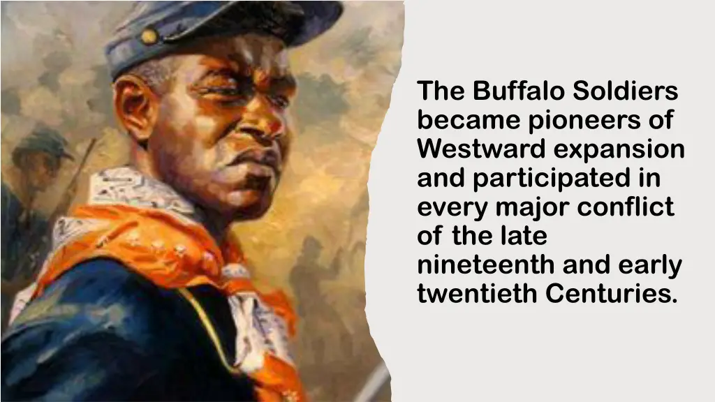the buffalo soldiers became pioneers of westward