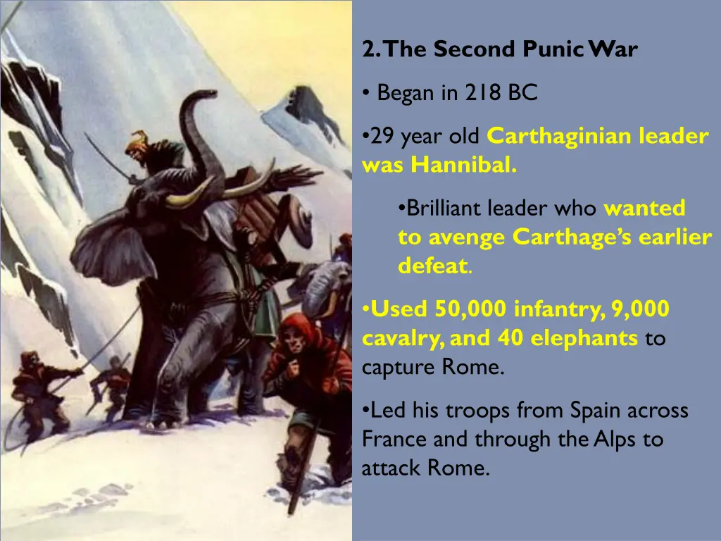 2 the second punic war