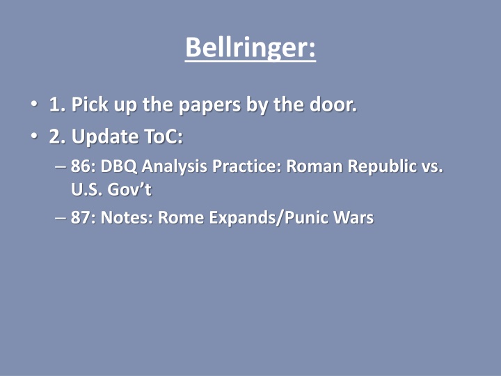 bellringer