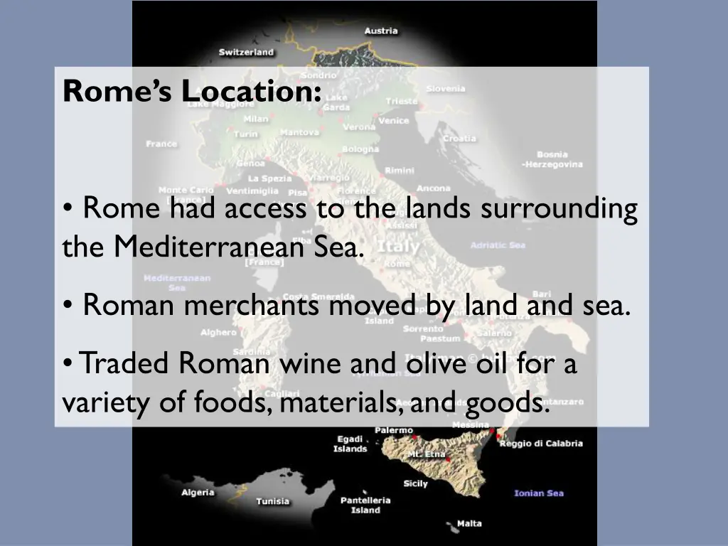 rome s location