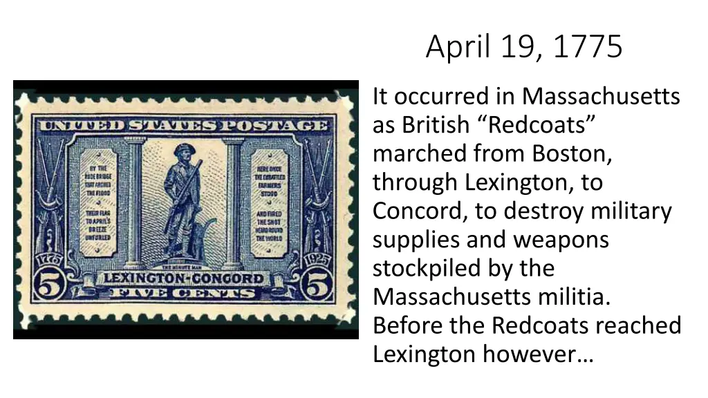 april 19 1775 1