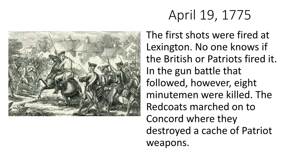 april 19 1775 2