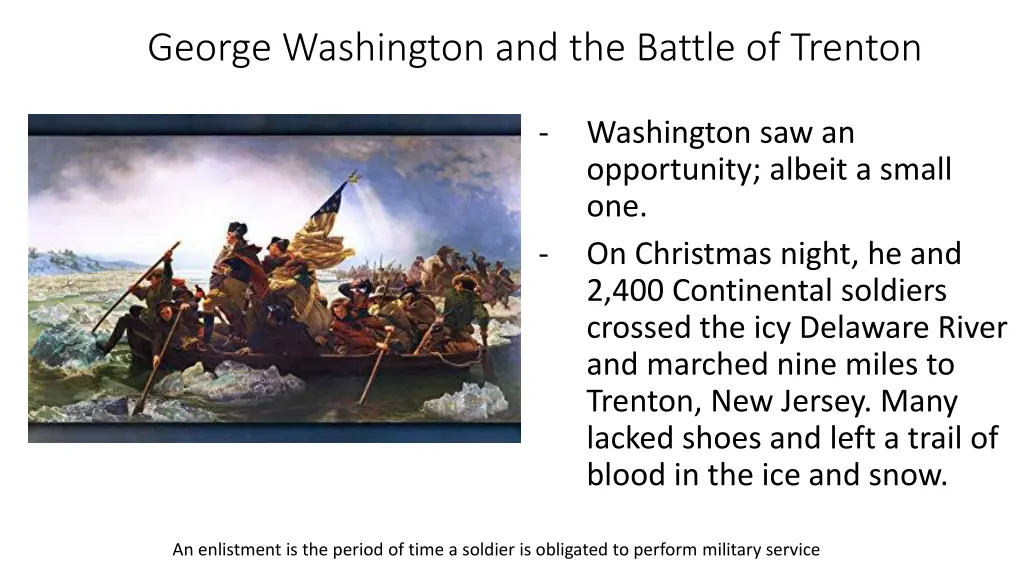 george washington and the battle of trenton 1